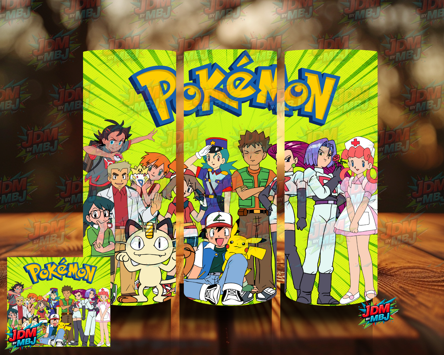 Inspired by Pokémon Sublimation Prints