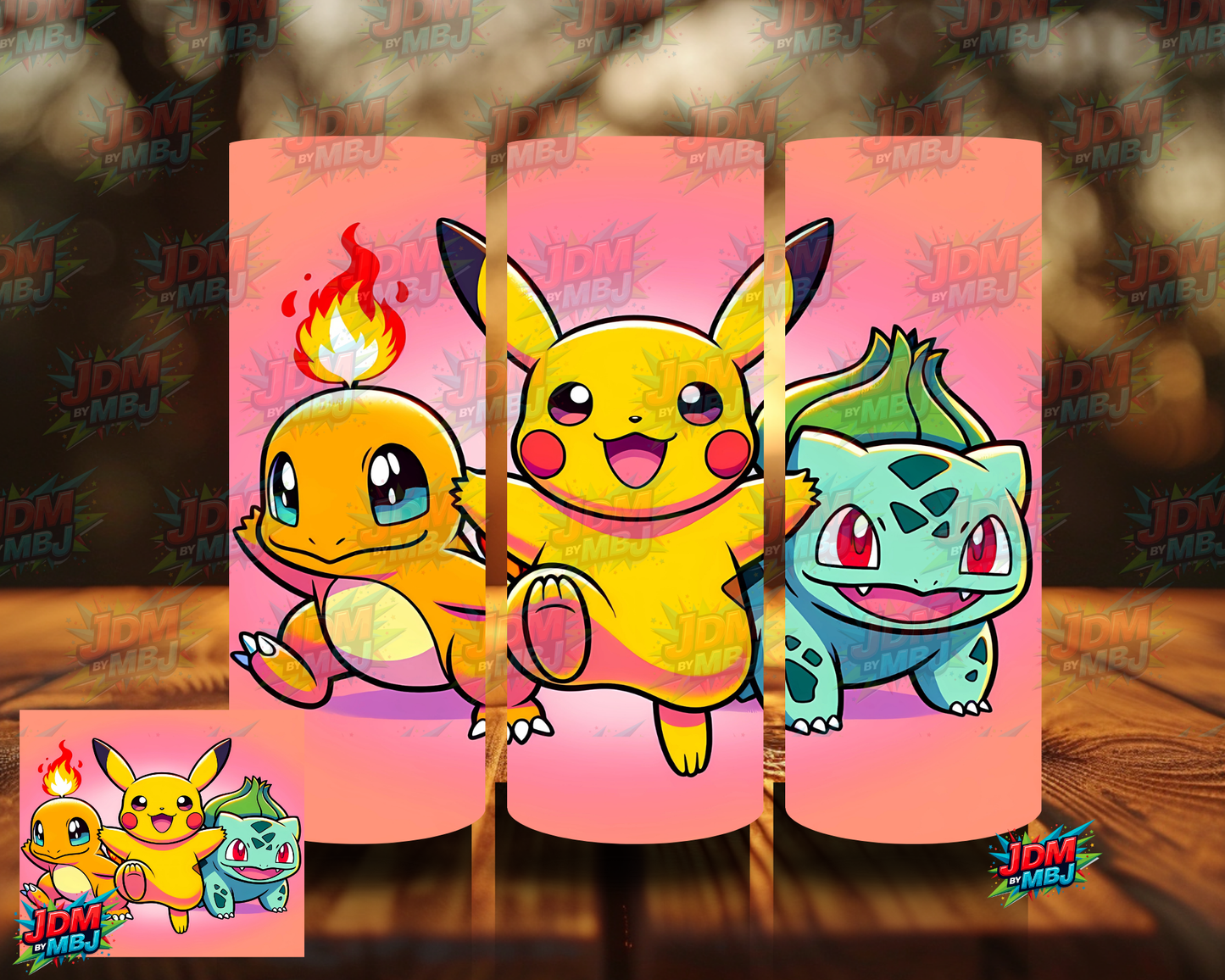 Inspired by Pokémon Sublimation Prints