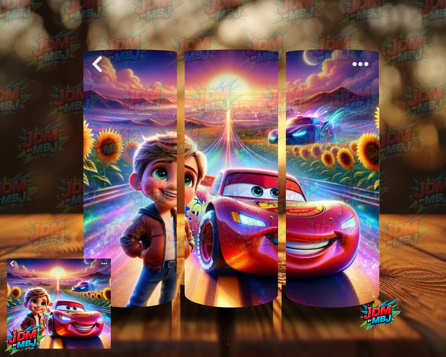 Inspired by Lighting McQueen Sublimation Prints