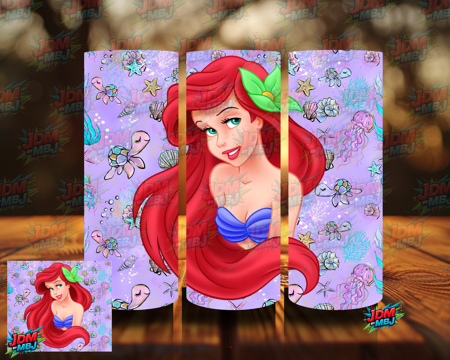 Inspired by The Little Mermaid Sublimation Prints