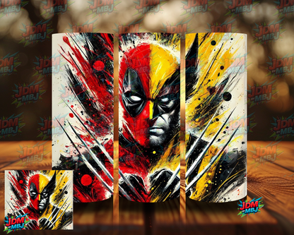 Inspired by Dead Pool Sublimation Prints
