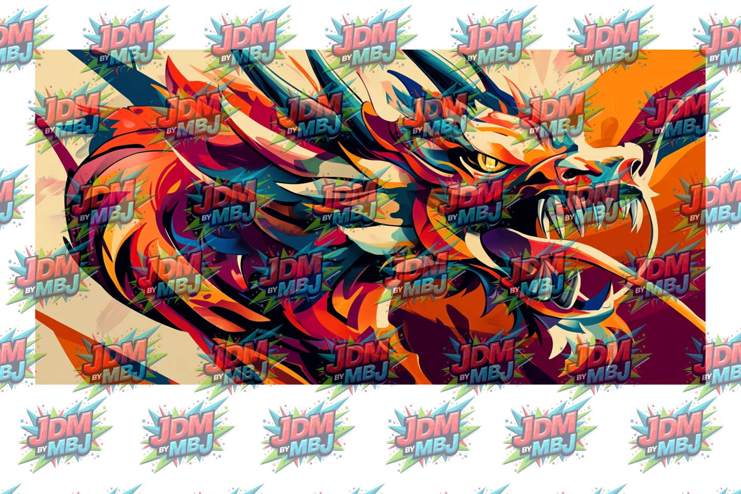Inspired by Dragons Sublimation Prints