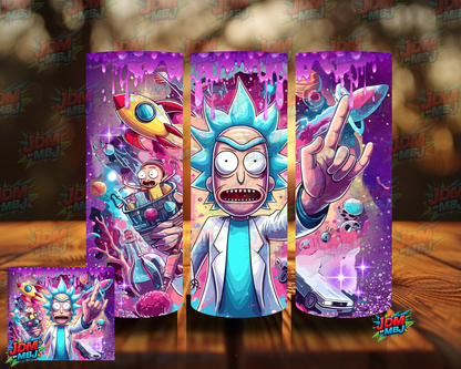 Inspired by Rick & Morty Sublimation Prints