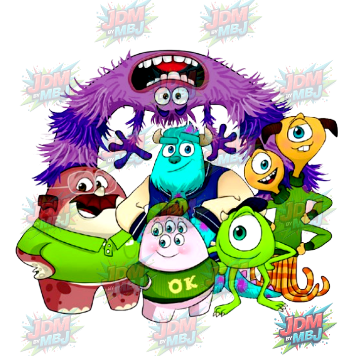 Iron On - Monster's inc DTF 25cm