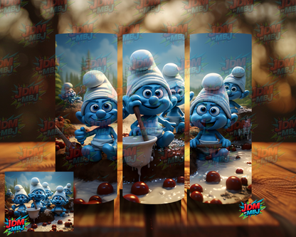 Inspired by Smurf's Sublimation Prints
