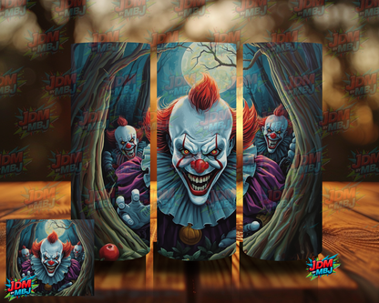 Inspired by HORROR Clowns 2.0 Sublimation Prints