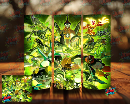 靈感來自《Ben 10》昇華印花