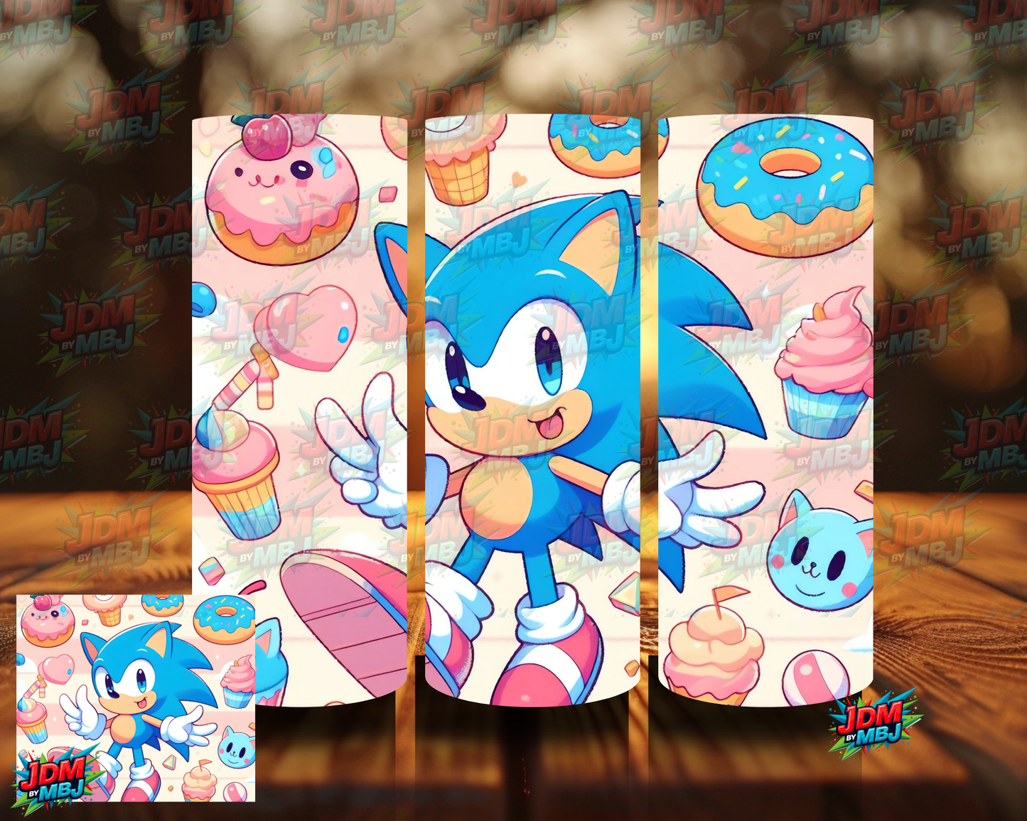 Inspired by Sonic The Hedgehog Sublimation Prints