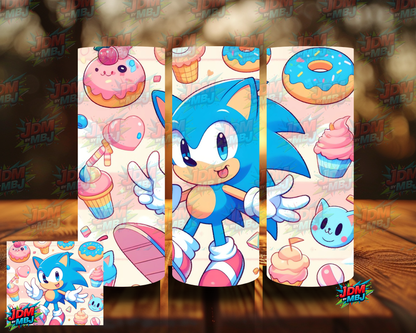 Inspired by Sonic The Hedgehog Sublimation Prints