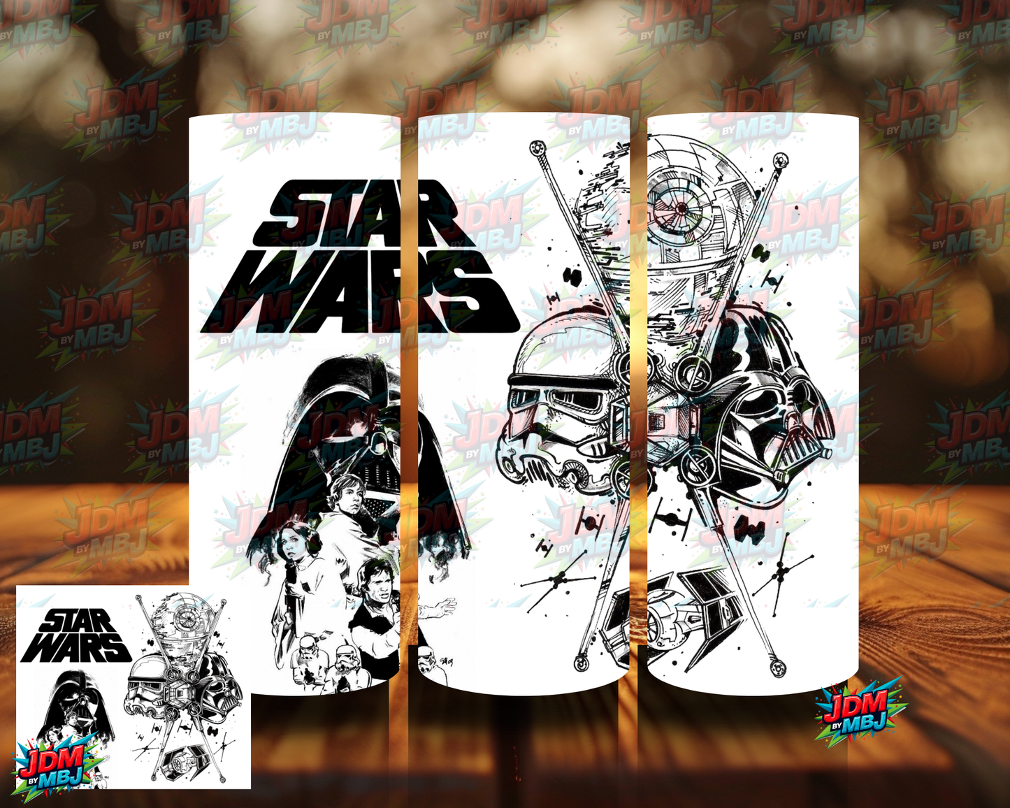 Inspired by Star Wars Sublimation Prints