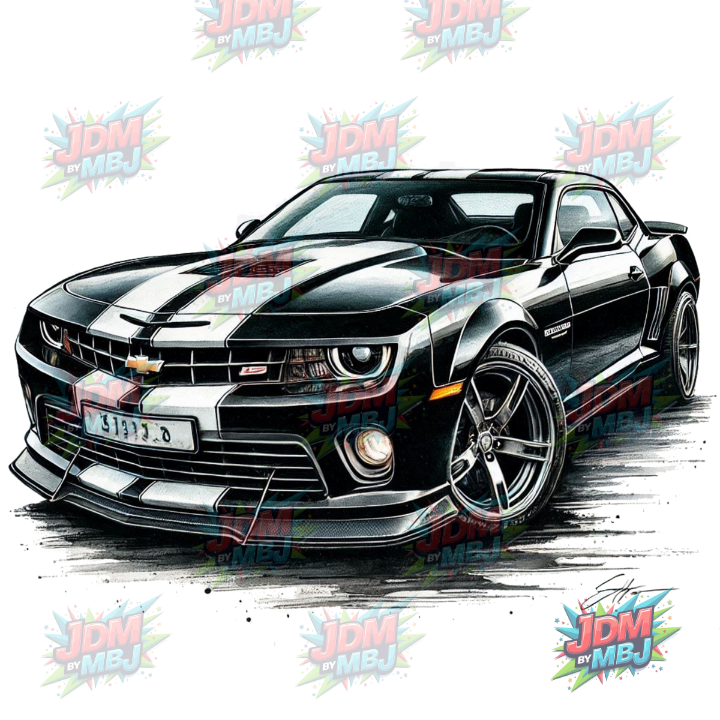 Iron On - Classic Car DTF Prints