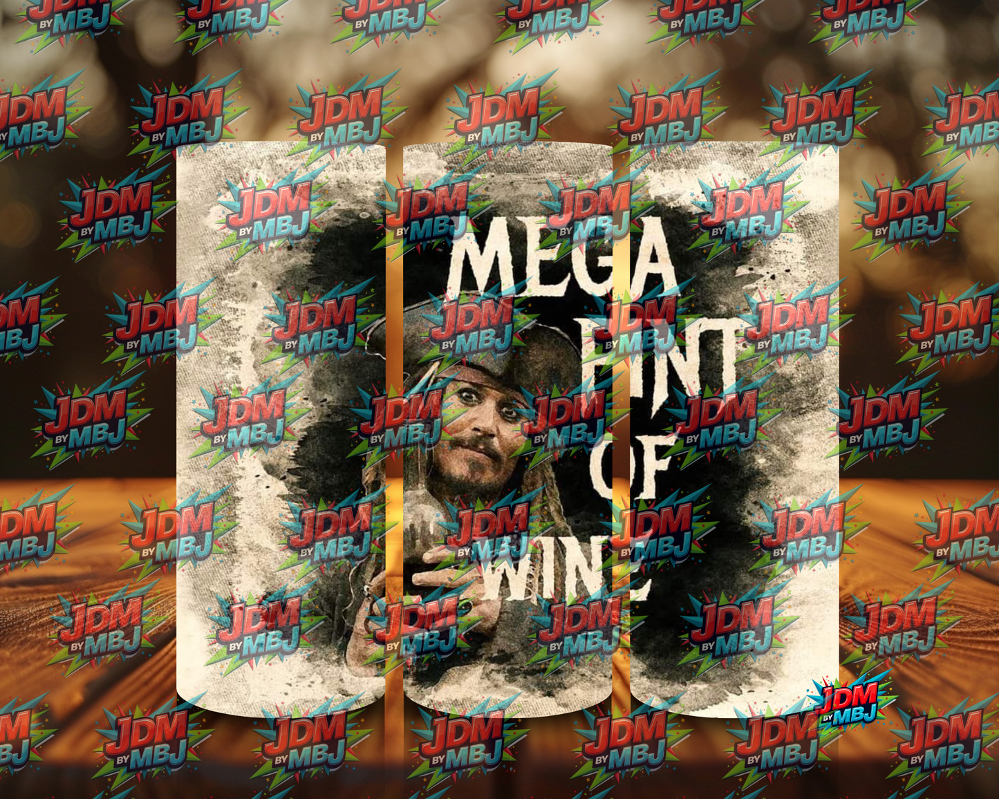 Inspired by Johnny Deep Sublimation Prints