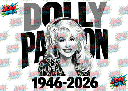 Inspired by Dolly Parton Cutting Board Sublimation Prints