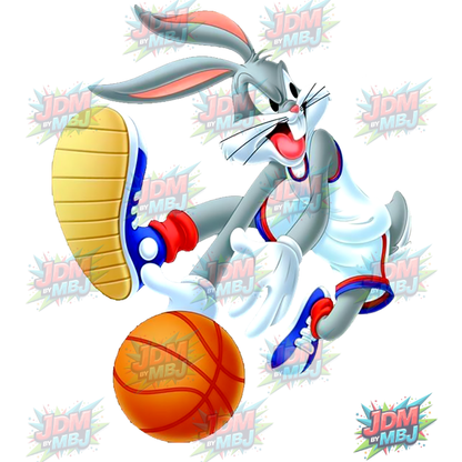 Pegatina termoadhesiva de Looney Tunes (25 cm)