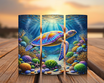 Inspirado en las impresiones de sublimación de tortugas