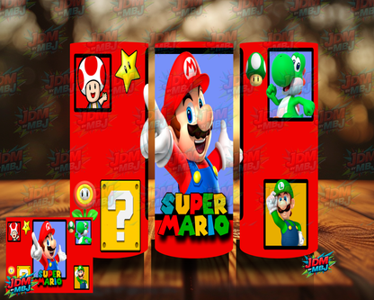 Inspired by Super Mario Sublimation Prints