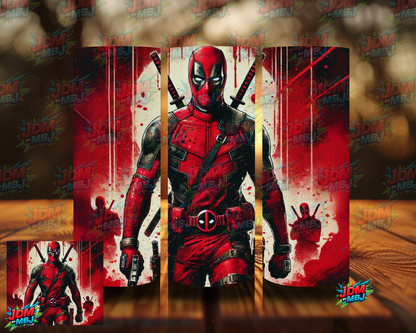 Inspired by Dead Pool Sublimation Prints