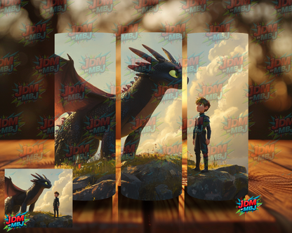 Inspired by Toothless Sublimation Prints