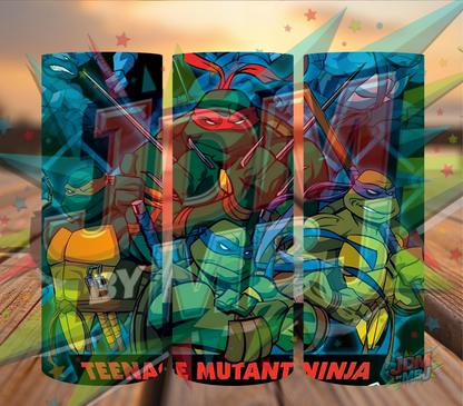 Inspirado en las impresiones de sublimación de las Tortugas Ninja Adolescentes