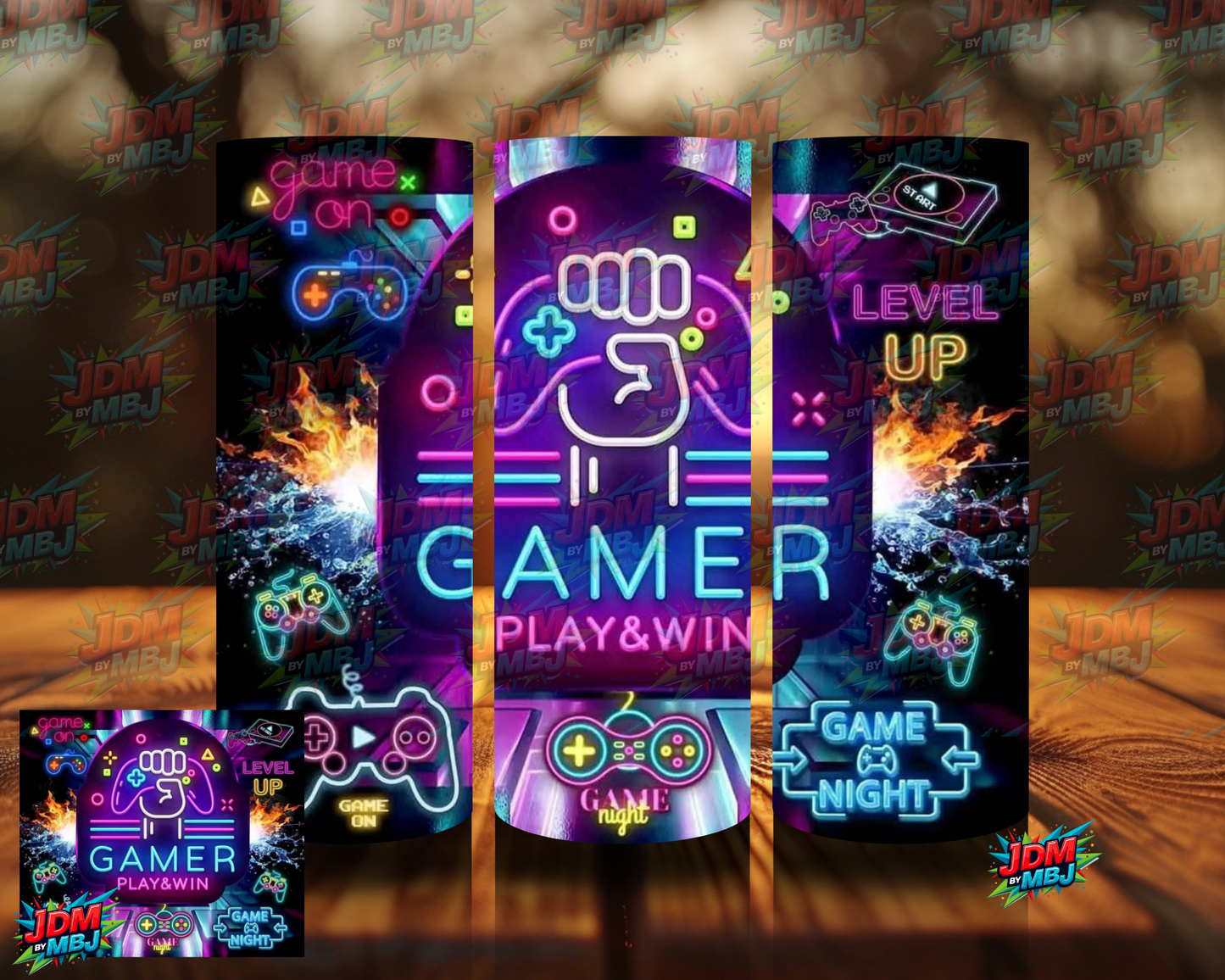 Inspired by Gaming Sublimation Prints