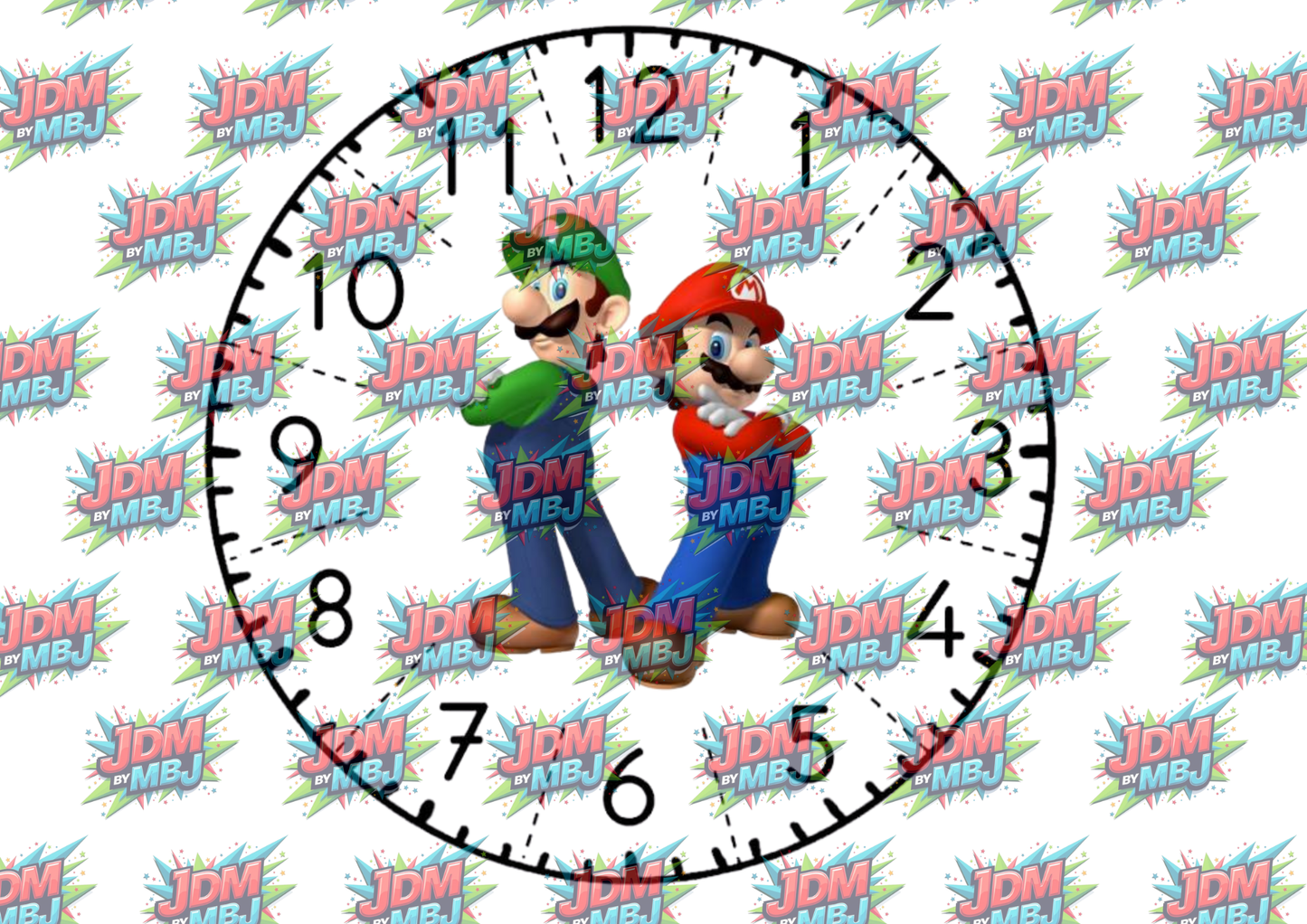 Clock Sublimation Prints- Inspired by Disney, Stitch & More