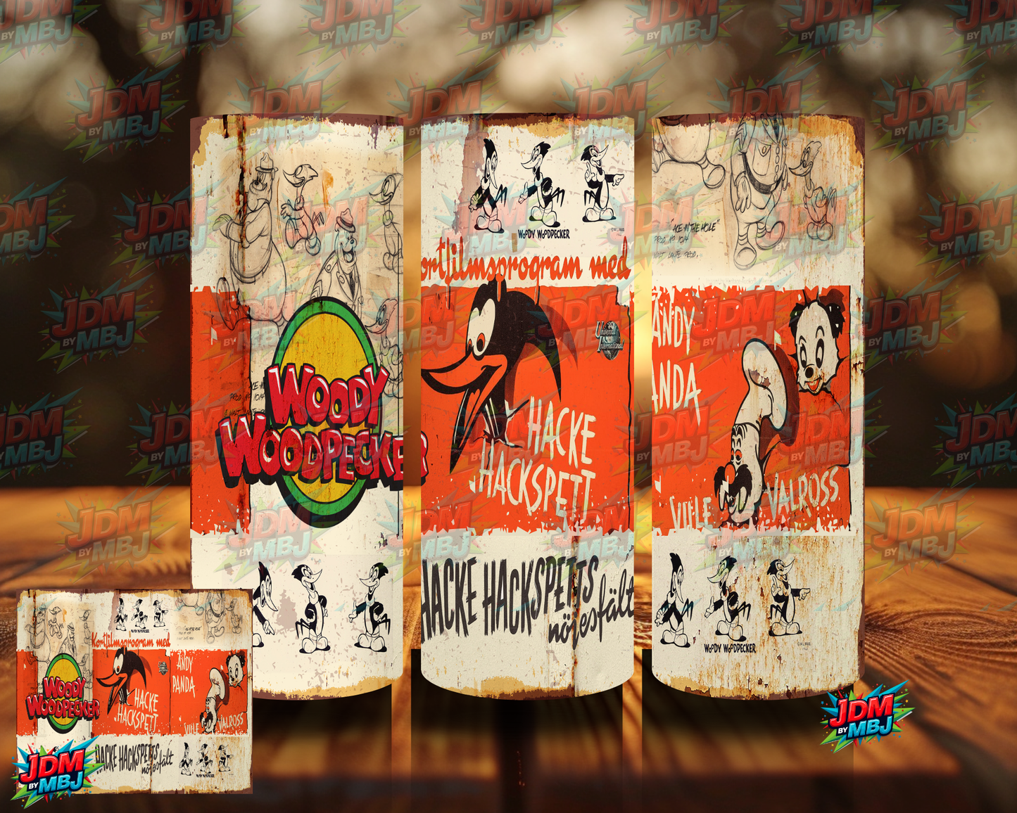 Inspired by TV Shows Sublimation Prints