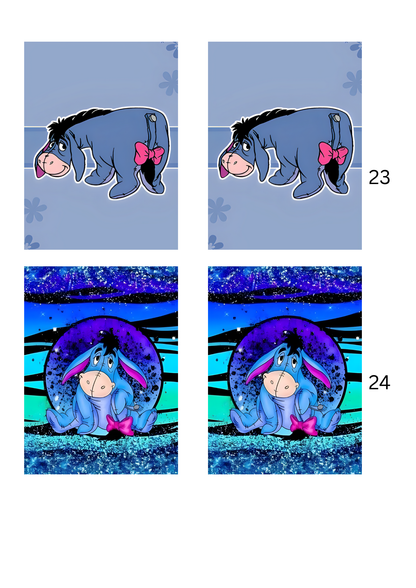 AirFreshie (4) prints to a page Sublimation Prints