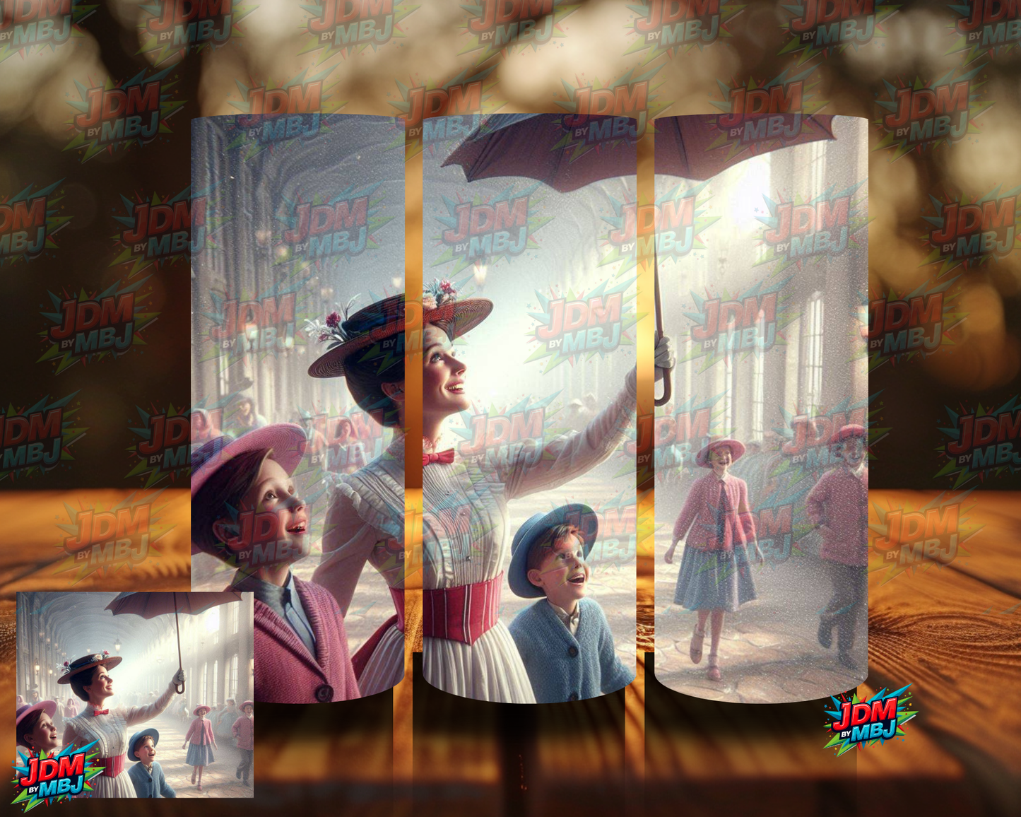 Inspired by Mary Poppins Sublimation Prints