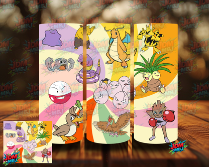 Inspired by Pokémon Sublimation Prints