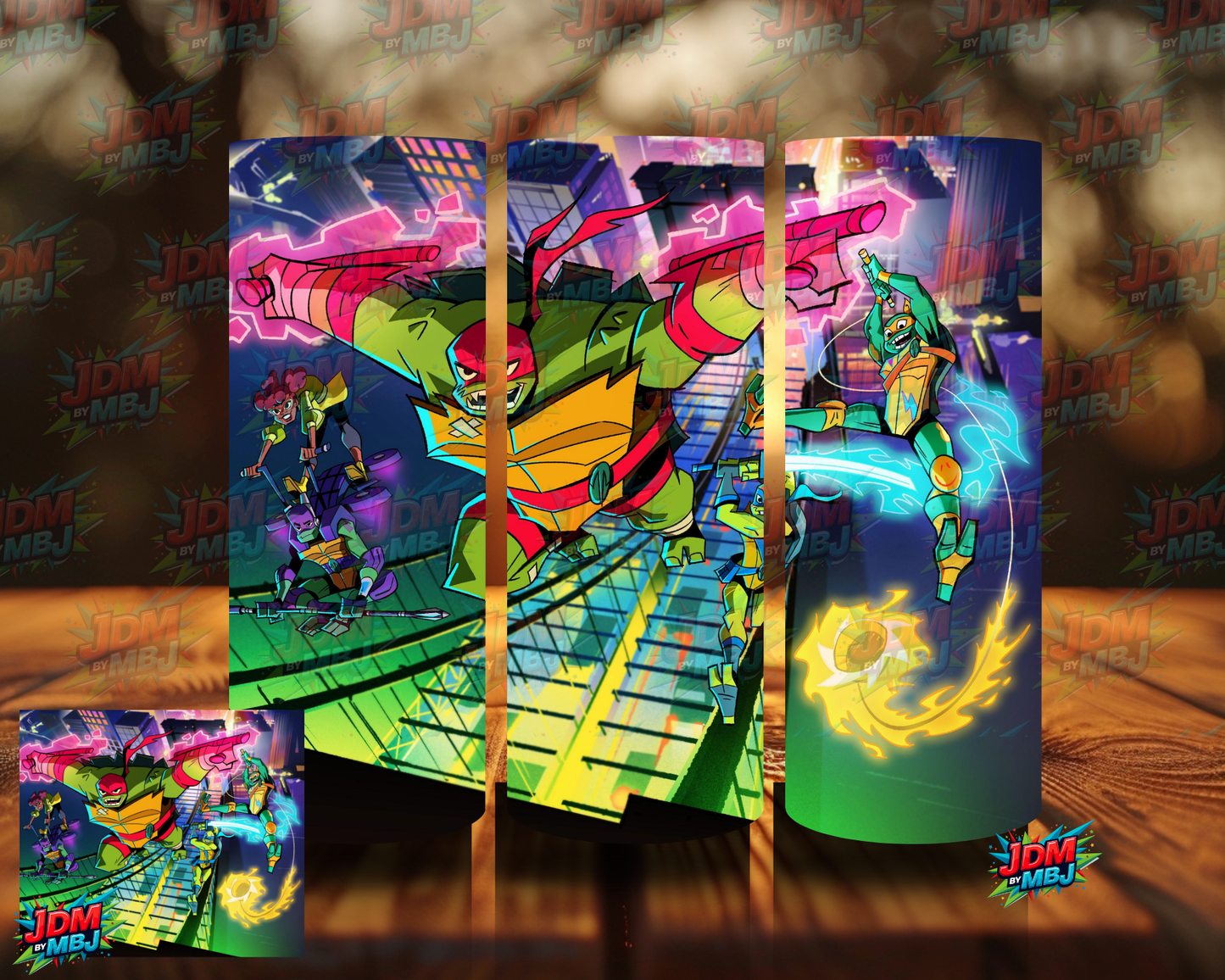 Inspired by Teenage Ninja Turtle Sublimation Prints