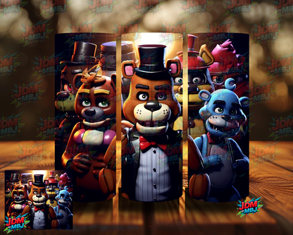 Inspired by Five Nights of Freddy Sublimation Prints