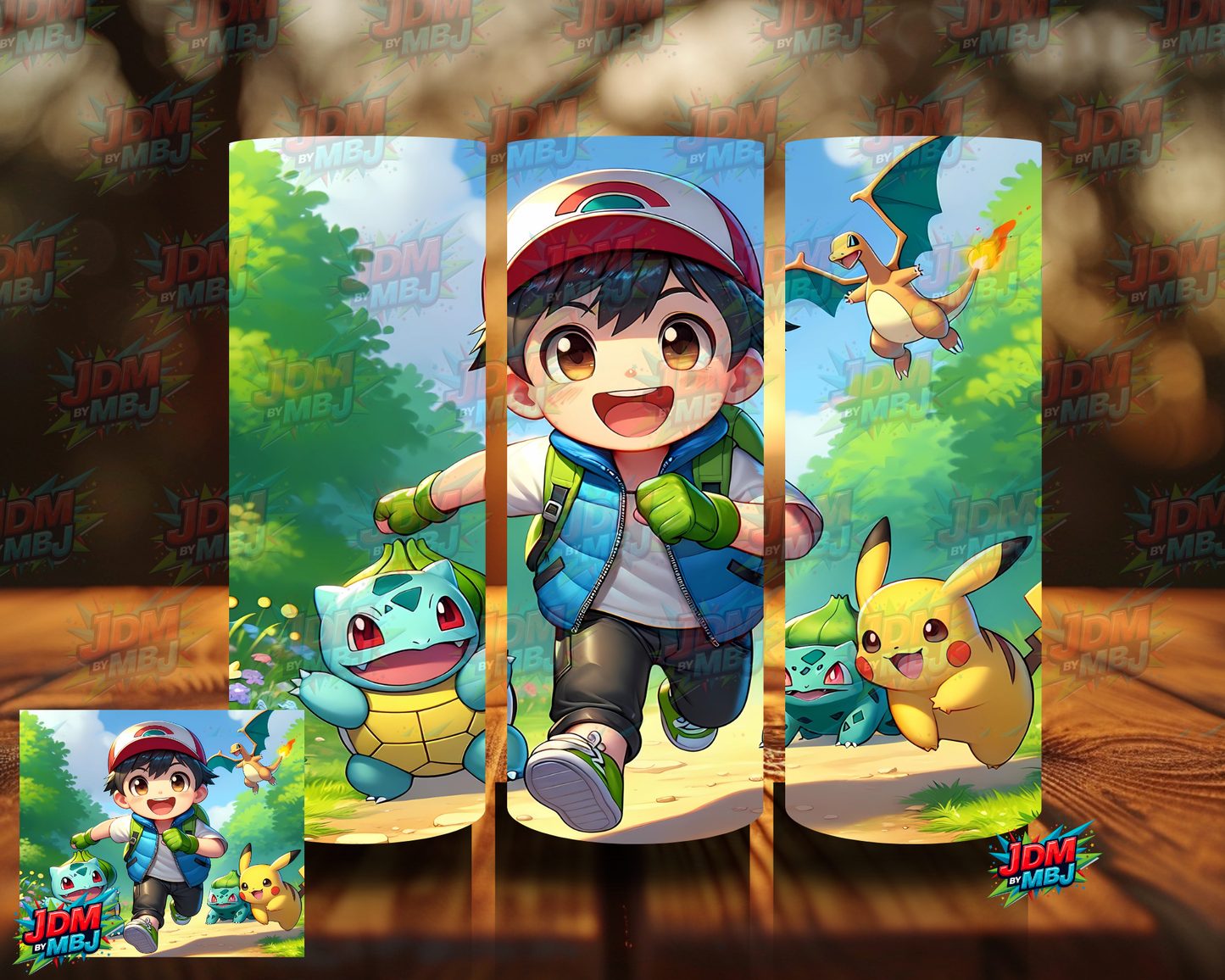 Inspired by Pokémon Sublimation Prints