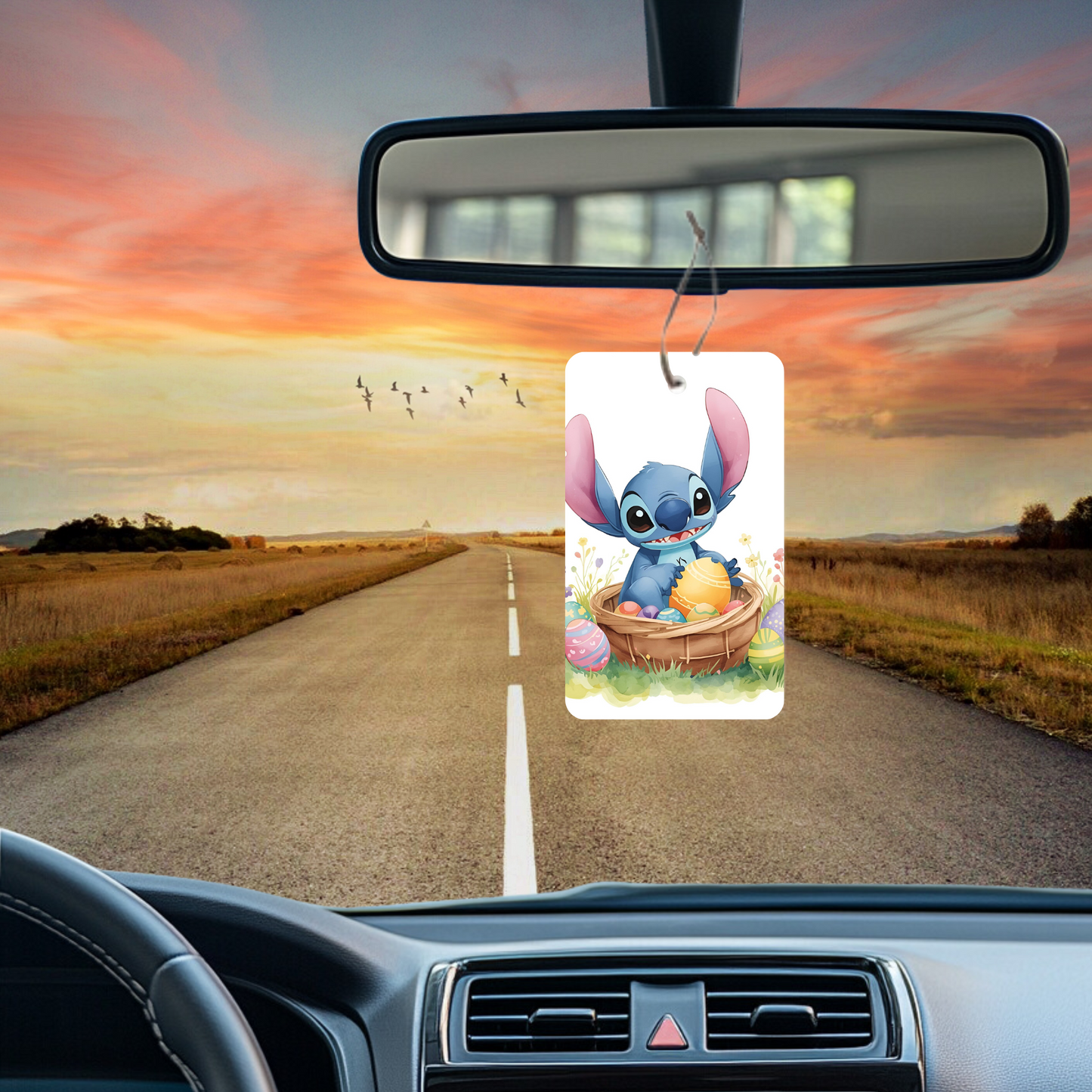 Inspired by Stitch Car Air Freshener Sublimation Prints
