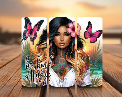 Inspirado en las impresiones de sublimación de Tattoo Girl