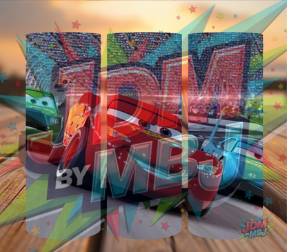 Impresiones por sublimación inspiradas en coches