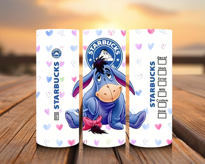 Impresiones de sublimación inspiradas en Eeyore