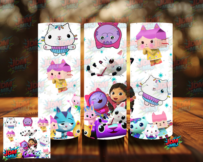 Inspired by Gabby's Doll House Sublimation Prints