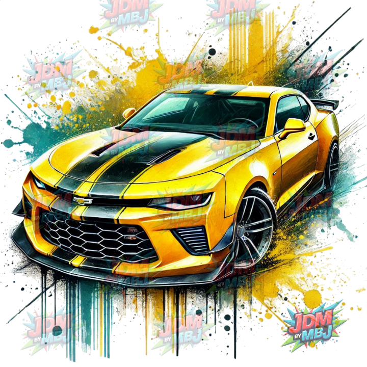 Iron On - Classic Car DTF Prints