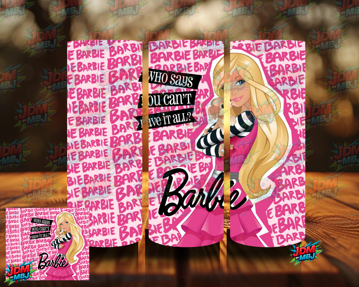 Inspired by Barbie Volume 1 Sublimation Prints