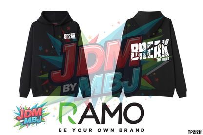 Break The Rules 'White' - Hoodie