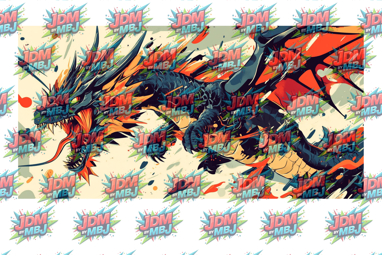 Inspired by Dragons Sublimation Prints