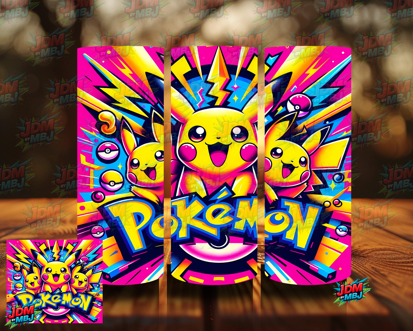 Inspired by Pokémon Sublimation Prints