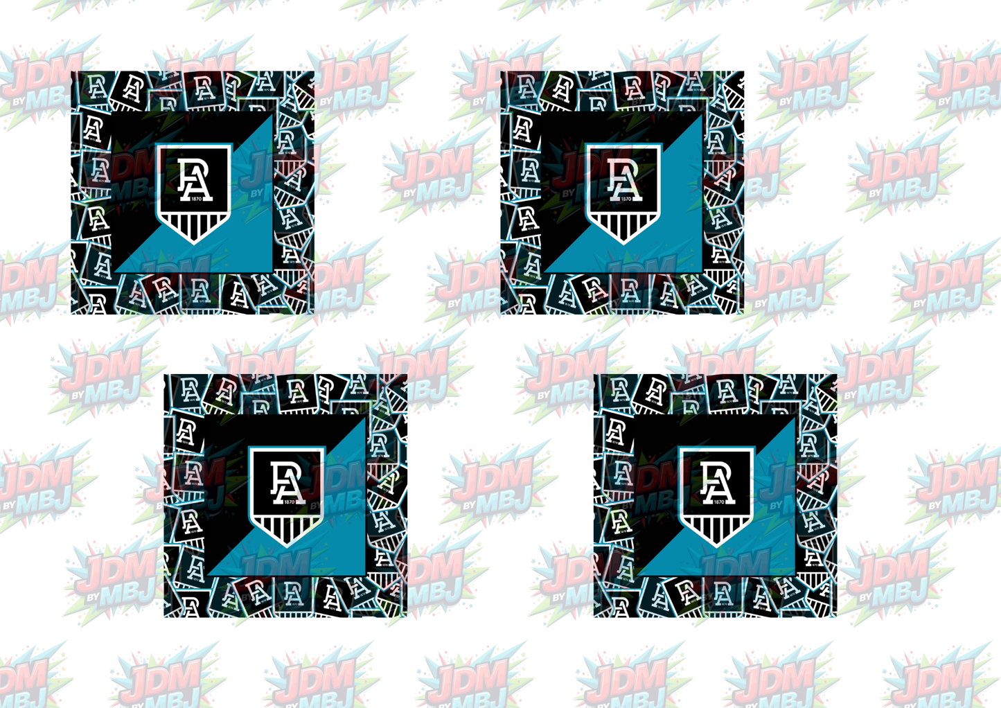Inspired by AFL Digital Alarm Clock Sublimation Prints