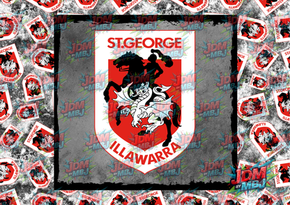 Inspired by NRL Cutting Board Sublimation Prints