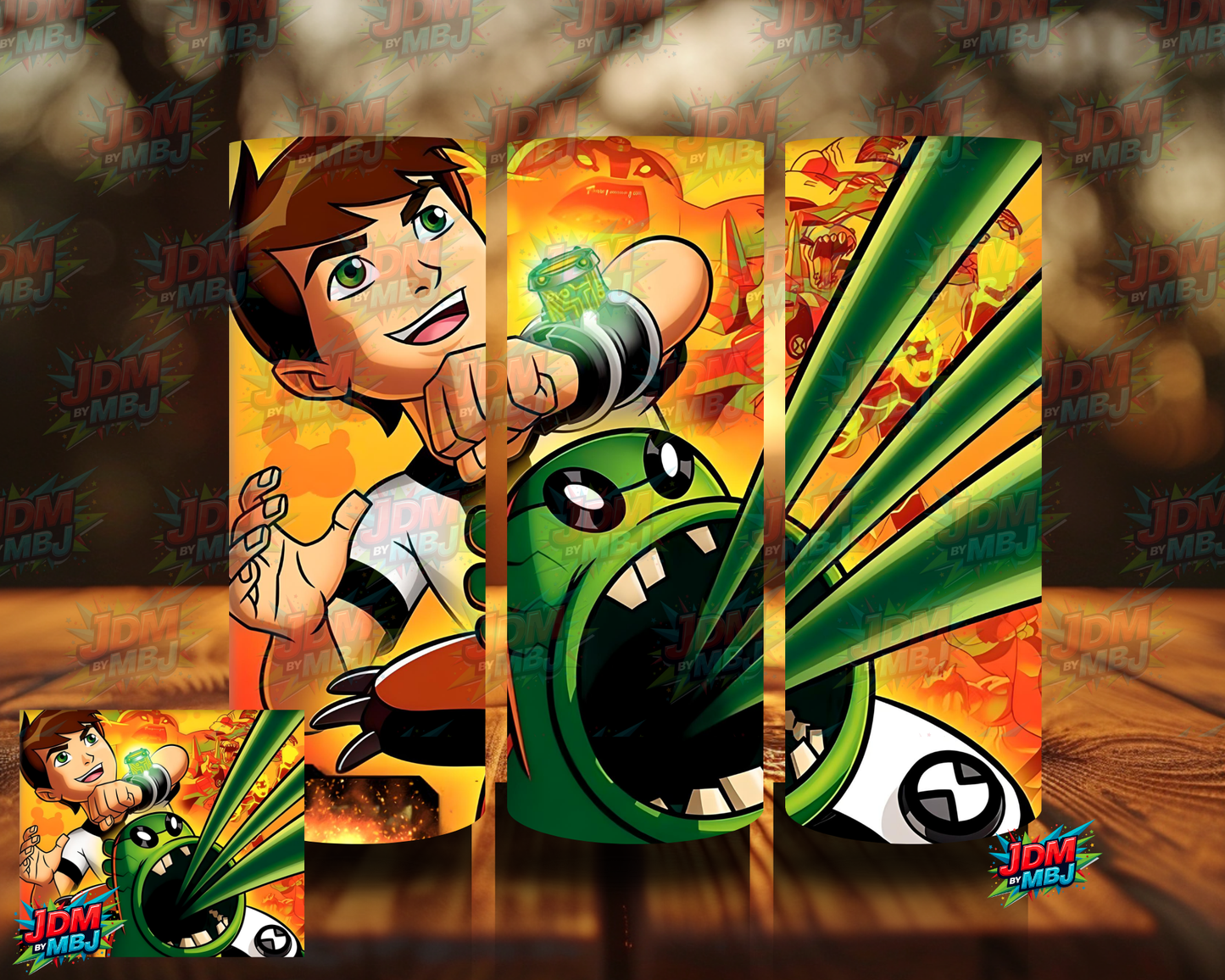 靈感來自《Ben 10》昇華印花