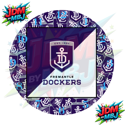 Impresiones de sublimación de relojes de 20 cm x 20 cm, inspirados en los equipos de la AFL