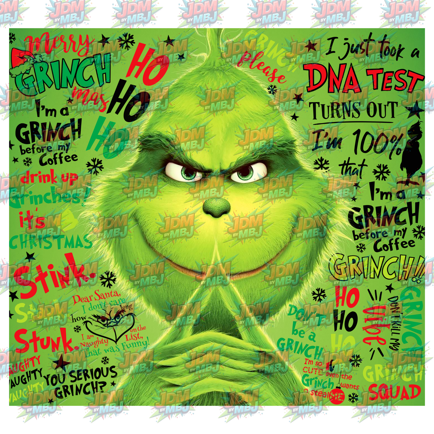 Inspired by Grinch Sublimation Prints