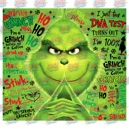 Inspired by Grinch Sublimation Prints