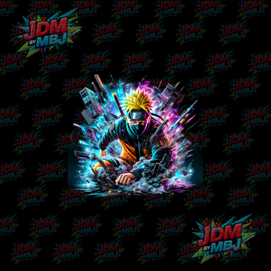 Iron On - Naruto 'Halftone' DTF