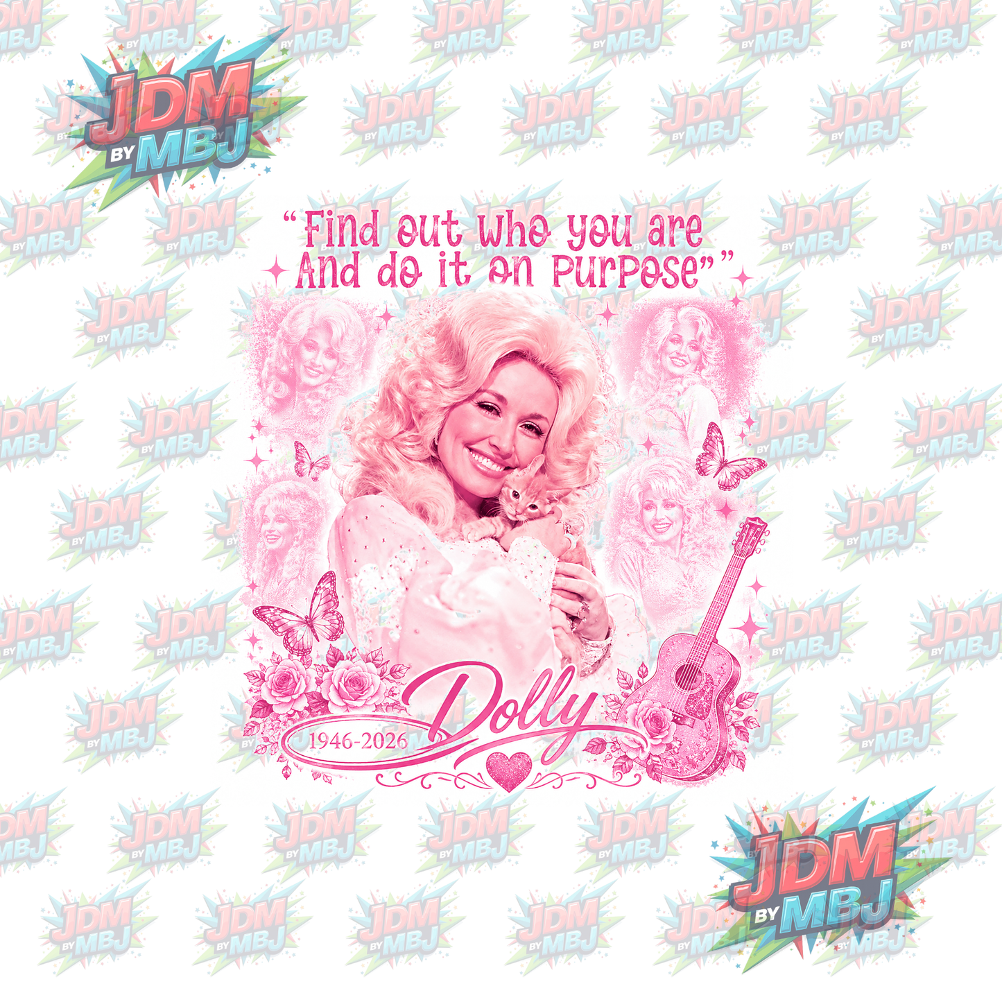 Iron On - Dolly Parton DTF